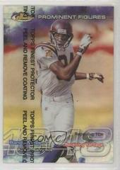 Randy Moss #PF57 Football Cards 1999 Topps Finest Prominent Figures Prices