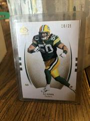 A.J. Hawk [Gold] #2 Football Cards 2007 SP Authentic Prices