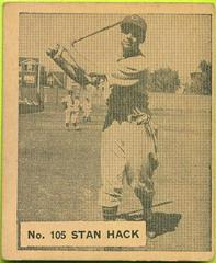 Stan Hack #105 Baseball Cards 1936 World Wide Gum Prices