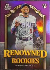 Christopher Morel [Purple] #RR-16 Baseball Cards 2023 Bowman Platinum Renowned Rookies Prices