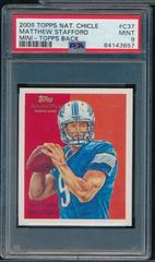 Matthew Stafford [Mini Bazooka Back] #C37 Football Cards 2009 Topps National Chicle Prices