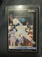 Paul Molitor #8 Baseball Cards 1992 Pinnacle Prices