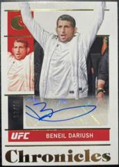 Beneil Dariush [Gold] Ufc Cards 2022 Panini Chronicles UFC Signatures Prices