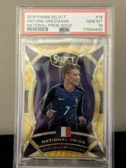Antoine Griezmann [Gold] #18 Soccer Cards 2016 Panini Select National Pride Prices