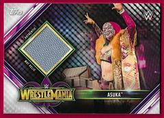 Asuka #MR-AS Wrestling Cards 2019 Topps WWE Road to Wrestlemania Mat Relics Prices