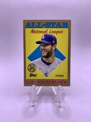 Clayton Kershaw [Gold] Baseball Cards 2023 Topps 1988 All Star Prices