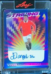 Anthony Elanga [Navy Blue] #S-AE1 Soccer Cards 2022 Leaf Vivid Striking Autographs Prices