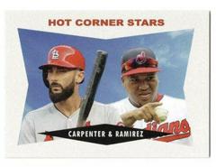 Jose Ramirez, Matt Carpenter #177 Baseball Cards 2018 Topps Throwback Thursday Prices