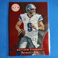 Matthew Stafford [Autograph Platinum Green] #38 Football Cards 2012 Panini Totally Certified Prices