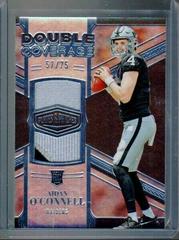 Aidan O'Connell #DC-36 Football Cards 2023 Panini Plates and Patches Double Coverage Prices