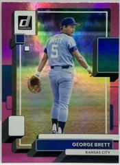 George Brett [Holo Pink] Baseball Cards 2022 Panini Donruss Prices