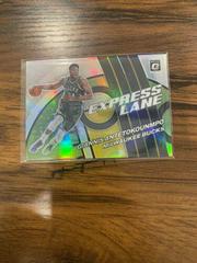 Giannis Antetokounmpo [Lime Green] #3 Basketball Cards 2021 Panini Donruss Optic Express Lane Prices