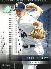 Jake Peavy #33 Baseball Cards 2004 Spx Prices