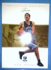 Pau Gasol [Flair] #32 Basketball Cards 2005 Fleer Greats of the Game Prices