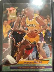 Anthony Peeler #289 Basketball Cards 1992 Ultra Prices