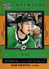 Jason Robertson [Gold Rainbow] #HR-33 Hockey Cards 2023 Upper Deck Honor Roll Prices