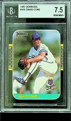 David Cone #502 Baseball Cards 1987 Donruss Prices