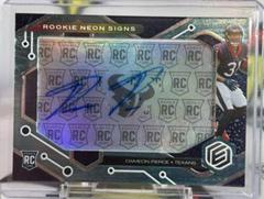 Dameon Pierce [Blue] #RNS-DP Football Cards 2022 Panini Elements Rookie Neon Signs Autographs Prices