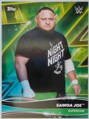 Samoa Joe Wrestling Cards 2021 Topps WWE Superstars Prices