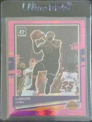 LeBron James [Hyper Pink] Basketball Cards 2020 Panini Donruss Optic Prices