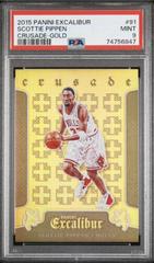 Scottie Pippen [Gold] #91 Basketball Cards 2015 Panini Excalibur Crusade Prices
