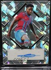 Ansu Fati [Silver Crystal] Soccer Cards 2022 Leaf Metal Autographs Prices