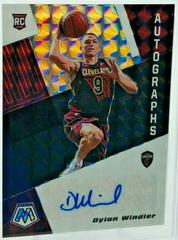Dylan Windler #RA-DWD Basketball Cards 2019 Panini Mosaic Rookie Autographs Prices