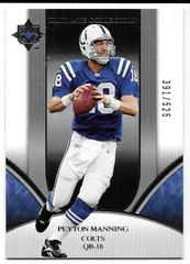 Peyton Manning #81 Football Cards 2006 Upper Deck Ultimate Collection Prices