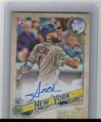 Amed Rosario #GQA-AR Baseball Cards 2018 Topps Gypsy Queen Autographs Prices