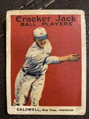 Ray Caldwell #129 Baseball Cards 1915 Cracker Jack Prices