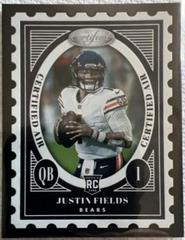 Justin Fields Football Cards 2021 Panini Certified Air Prices