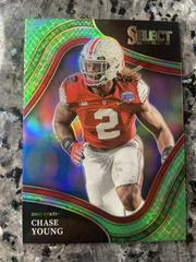 Chase Young [Green] Football Cards 2022 Panini Select Draft Picks Prices