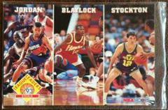 Steals Leaders Jordan, Blaylock, Stockton #289 Basketball Cards 1993 Hoops Prices