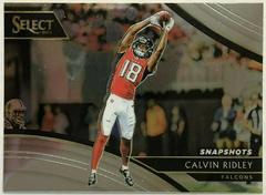 Calvin Ridley #SN-10 Football Cards 2018 Panini Select Snapshots Prices