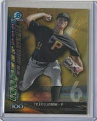 Tyler Glasnow [Gold Refractor] #BTP-6 Baseball Cards 2017 Bowman Scouts' Top 100 Prices