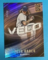Josh Hader [Gold] #V-18 Baseball Cards 2022 Panini Capstone Velo Prices
