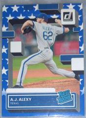 A. J. Alexy [Independence Day] #61 Baseball Cards 2022 Panini Donruss Prices