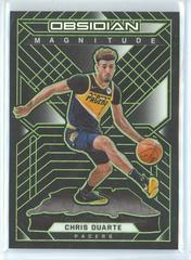 Chris Duarte [Green] #24 Basketball Cards 2021 Panini Obsidian Magnitude Prices