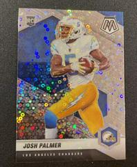 Josh Palmer [No Huddle Silver] Football Cards 2021 Panini Mosaic Rookie Variations Prices