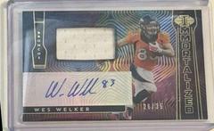 Wes Welker #IJA-WW Football Cards 2022 Panini Illusions Immortalized Jersey Autographs Prices