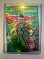 Devin Booker [Green Pulsar] #16 Basketball Cards 2022 Panini Contenders Optic Illusion Prices