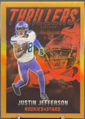 Justin Jefferson [Orange] #TH-14 Football Cards 2022 Panini Rookies & Stars Thrillers Prices