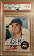 Nolan Ryan #NR Baseball Cards 2017 Topps Heritage Real One Autographs Prices