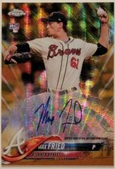 Max Fried [Gold Wave Refractor] #RA-MF Baseball Cards 2018 Topps Chrome Rookie Autograph Prices