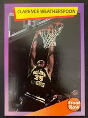 Clarence Weatherspoon Basketball Cards 1992 Front Row Dream Picks Prices