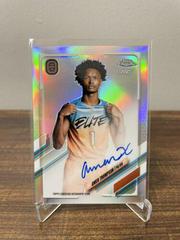 Amen Thompson [Green Refractor] #CA-AT2 Basketball Cards 2021 Topps Chrome OTE Overtime Elite Autographs Prices