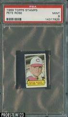 Pete Rose Baseball Cards 1969 Topps Stamps Prices