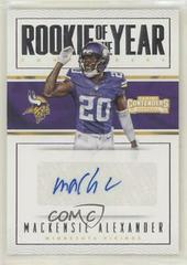 Mackensie Alexander [Autograph] Football Cards 2016 Panini Contenders Rookie of the Year Prices