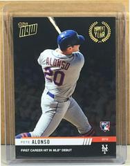 Pete Alonso Baseball Cards 2019 Topps Now Moment of the Year Prices