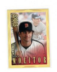 Paul Molitor [Gold Press Proof] Baseball Cards 1998 Studio Prices
